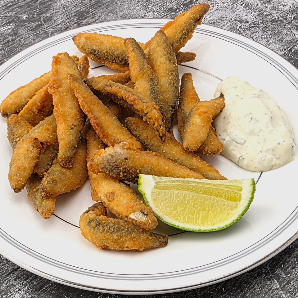 Baby Silver fish in Salt and Pepper (Appetizers)